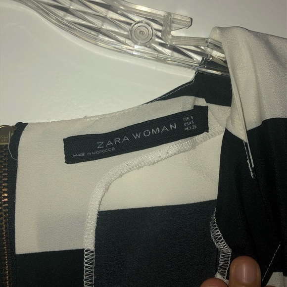 chiffon striped blouse🔲 - Picture 3 of 3